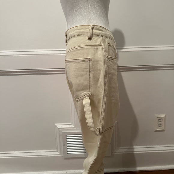 Princess Polly Miami Vice-Like Pants in Cream | Size 4 - Picture 2 of 6